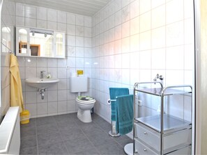 Apartment | Bathroom - Modernly Furnished Apartment With Garden use in Ilsenburg Harz (Ilsenburg)