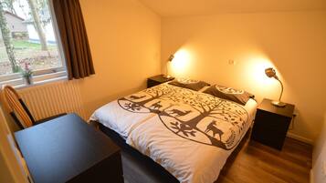House | 2 bedrooms, individually furnished, bed sheets