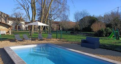 Saint-jean Rural Cottage for 4 With Pool