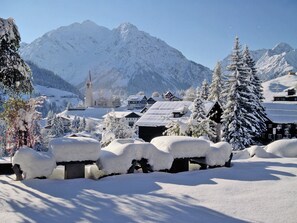 Apartment | View from property - Apartment in Riezlern Near Ski Slope (Mittelberg)