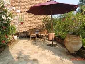 Balcony - Heritage Holiday Home in Voeren With Terrace (Voeren)