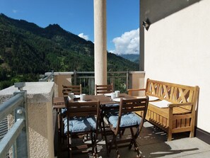 Ferienhaus | Balkon