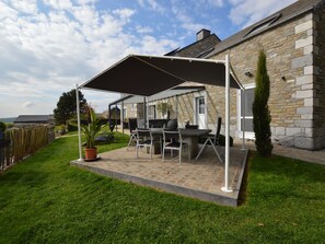 Cottage | Balcony - Charming Apartment with Access to Outdoor Hot Tub in Green Condroz Valley (Ouffet)