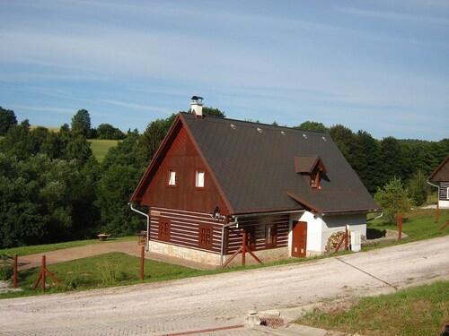 Spacious Holiday Home in Stupná With Garden, Terrace and Barbecue