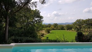 Outdoor pool - Charming Villa With Private Pool and Phenomenal Views (Saint-Jean-de-Maruejols-et-Avejan)