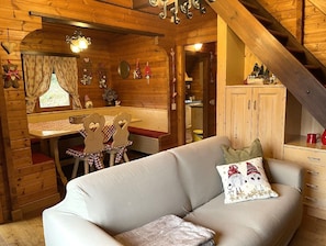 Chalet | Living room - Alpine Getaway in Tuscany (Abetone Cutigliano)