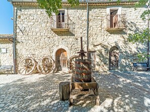 Ferienhaus | Balkon
