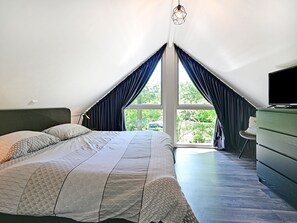 บ้านพัก | 3 ห้องนอน, ตกแต่งพิเศษโดยเฉพาะ, ผ้าปูที่นอน