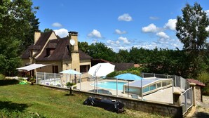 Exterior - House With Heatable Pool Near Sarlat-la-canéda and Beautiful Castles (Calviac-en-Perigord)
