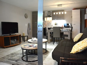 Private kitchen - Terrace Apartment, Trois-ponts (Trois-Ponts)