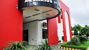 Entrada al alojamiento