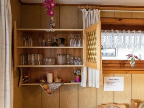 House | Interior detail - Finnhutte in Trusetal Near Waterfall (Brotterode-Trusetal)