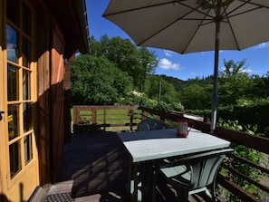 Balcony - 6-8 Pers. Chalet in the Heart of the Vogezen (Thiefosse)