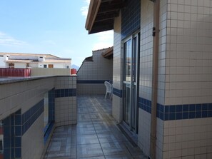 Terrace/patio - Duplex penthouse 80 m from Praia Grande - Ubatuba (Ubatuba)