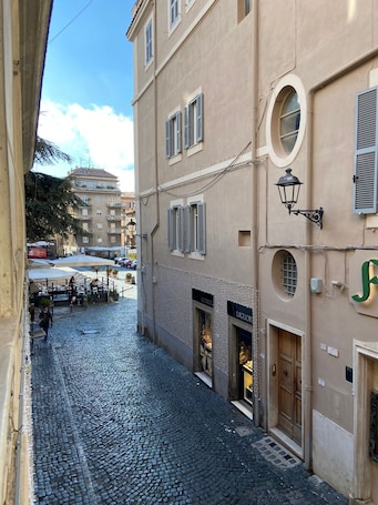 Vistas desde el alojamiento. Antica Terrazza Frascati