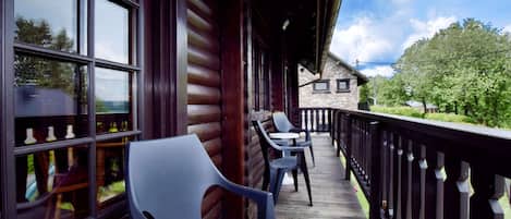 Chalet | Uitzicht vanuit accommodatie