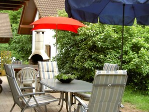 Ferienhaus | Balkon