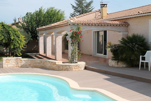 Villa | Pool - Villa in Languedoc With Pool Near Historic Cities (Rousson)