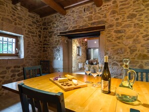 Dining - 18th Century Country House on Beautiful Private Domain of 8 ha With Private Pool (Bollene)