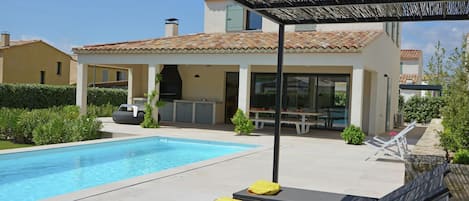 Villa | Pool | Innenpool, AuĂenpool