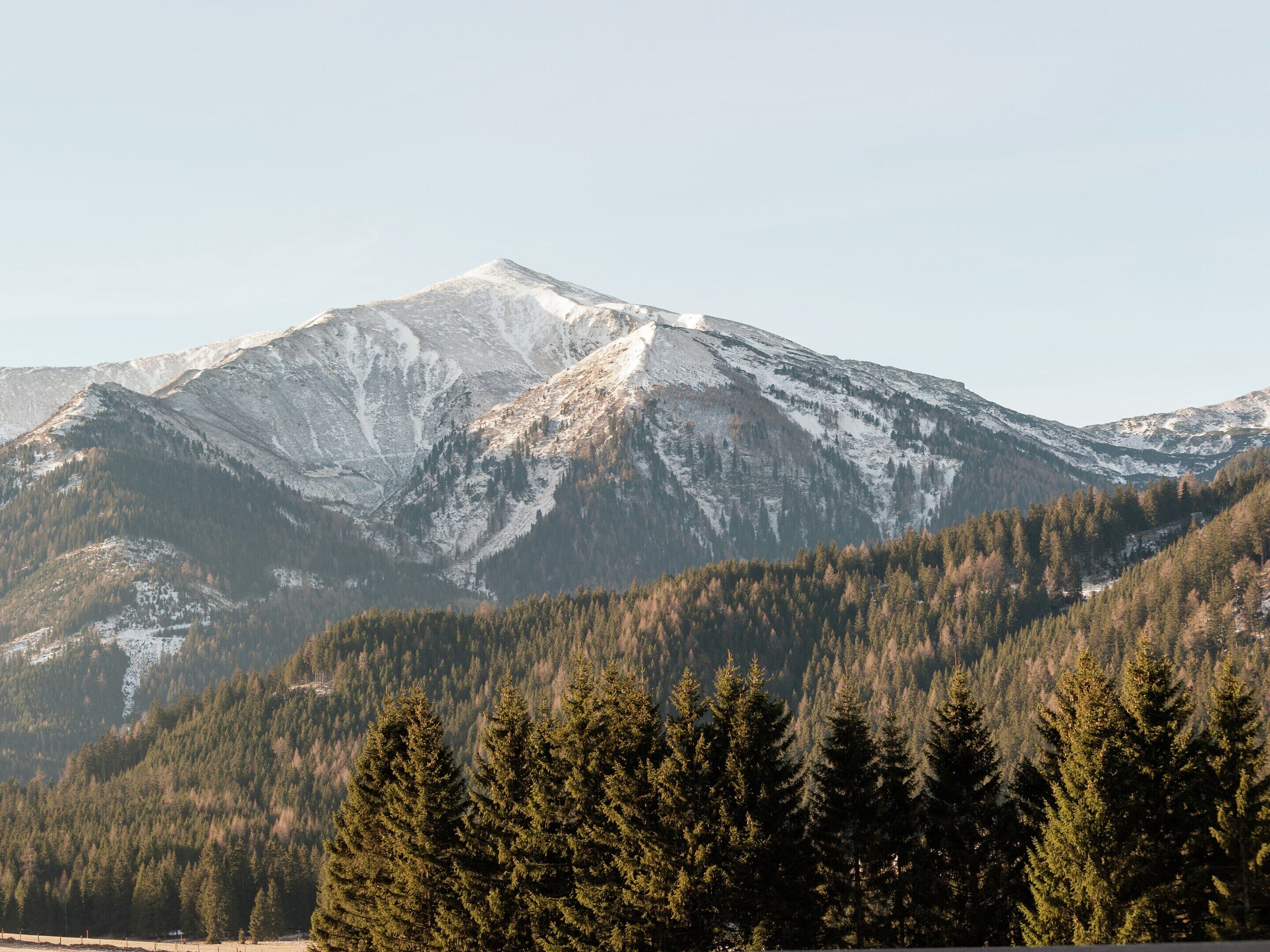 Blick von der Unterkunft