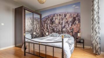 House | 3 bedrooms, individually furnished, bed sheets