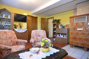 Apartment | Living room - Forest Escape With Garden (Grossbreitenbach)