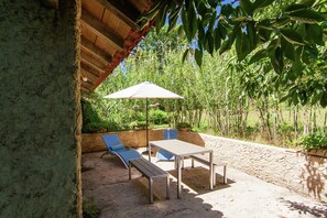 Balcony - Cottage in Bourgnac With Whirlpool (Bourgnac)