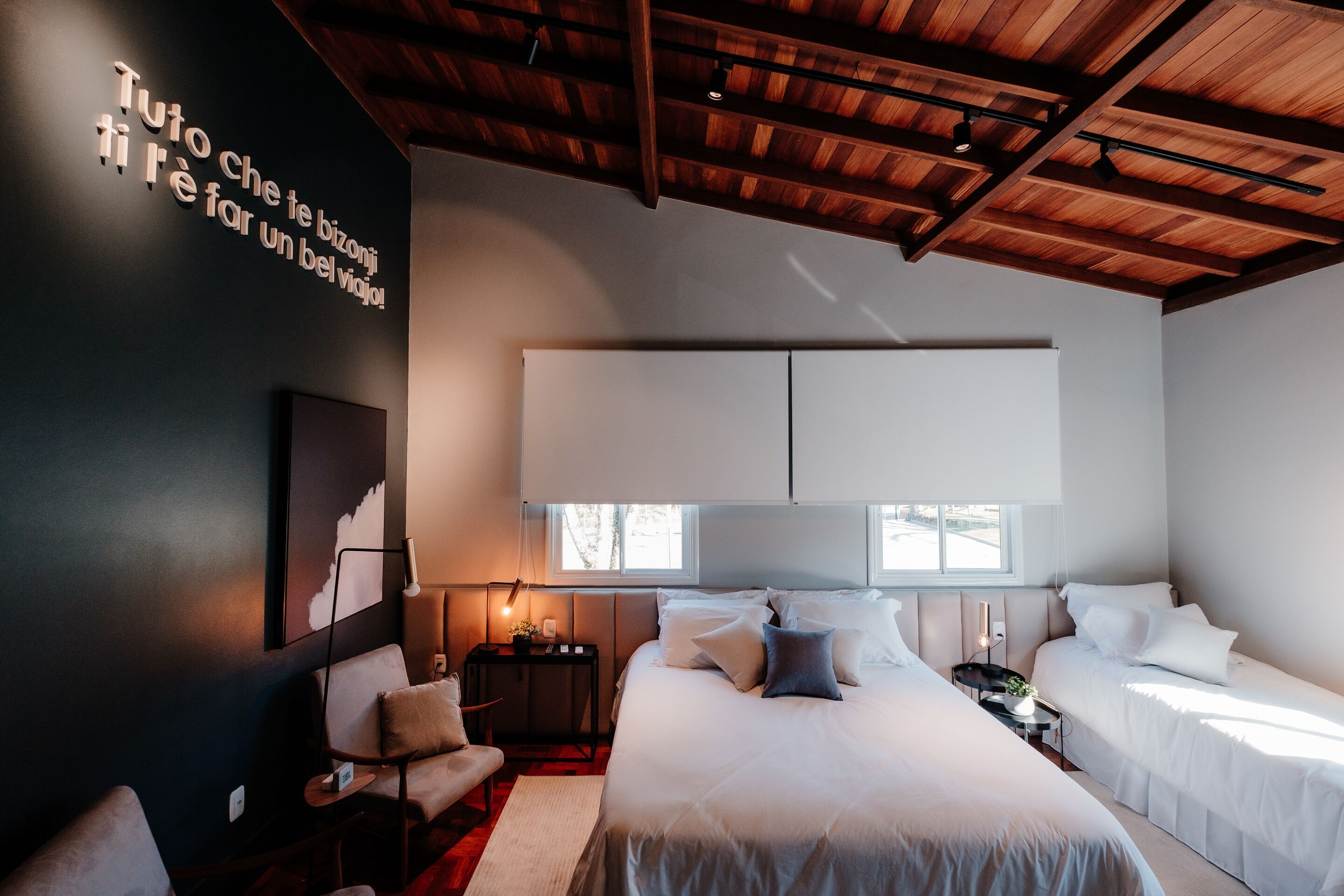Premium bedding, pillowtop beds, minibar, individually decorated