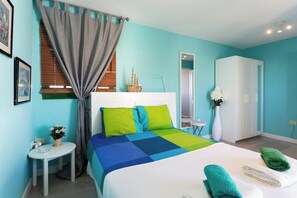 2 bedrooms, iron/ironing board, travel cot, WiFi