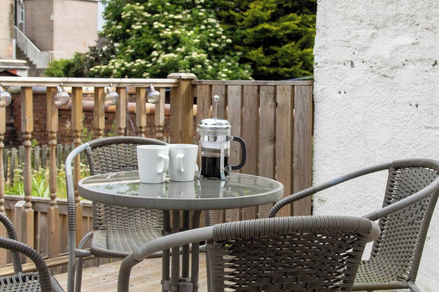 Udendørs spisemuligheder