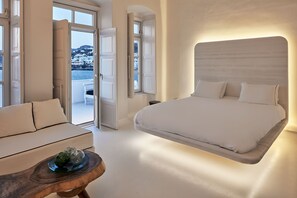 4 slaapkamers, een kluis op de kamer, een bureau