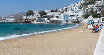 New Mykonos town house , centrally located , with roof terrace