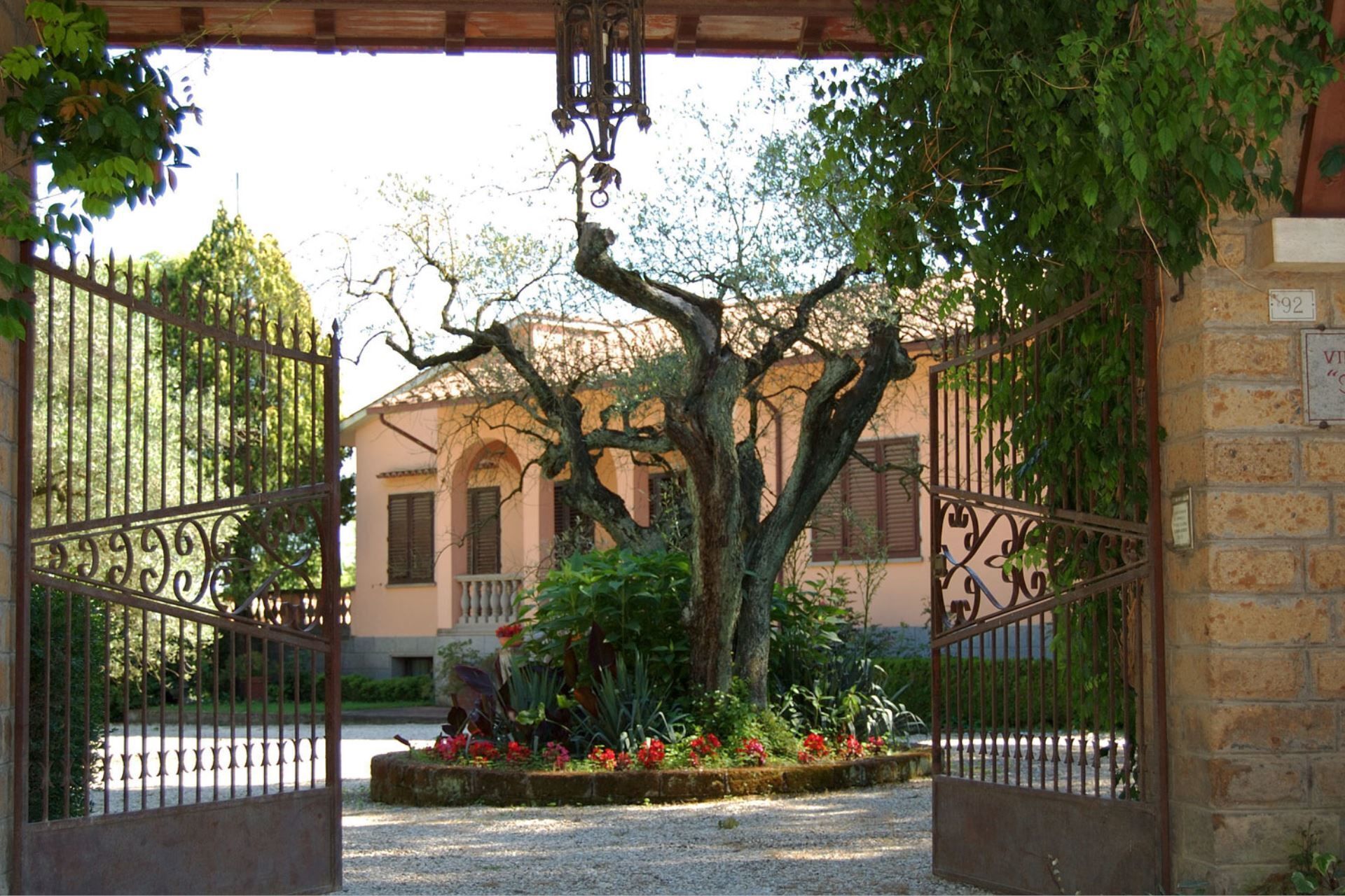 Enceinte de l’hébergement