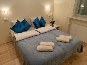 3 soverom, strykejern/-brett, wi-fi (inkludert) og sengetøy