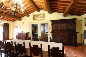 Dining - Beautiful private villa for 15 people with private pool, WIFI and TV, close to Montepulciano (Torrita Di Siena)