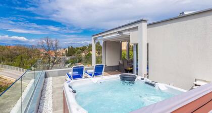 Villa Olive Nika with heated pool and barbecue