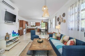 TV, ping pong - Lindos Topaz - Two Bedroom Villa, Sleeps 4 (Lindos)