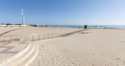 COTTON - Apartment with terrace in Playa de Oliva.