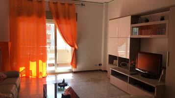 TV, lettore DVD, videoteca