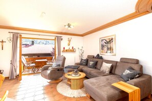 TV, DVD player, stereo