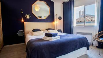 1 chambre, fer et planche à repasser, Wi-Fi, draps fournis