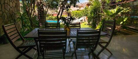 Udendørs spisemuligheder