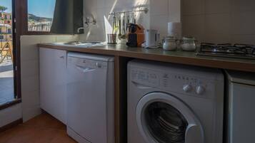 KĂŒhlschrank, Mikrowelle, Herdplatte, GeschirrspĂŒler