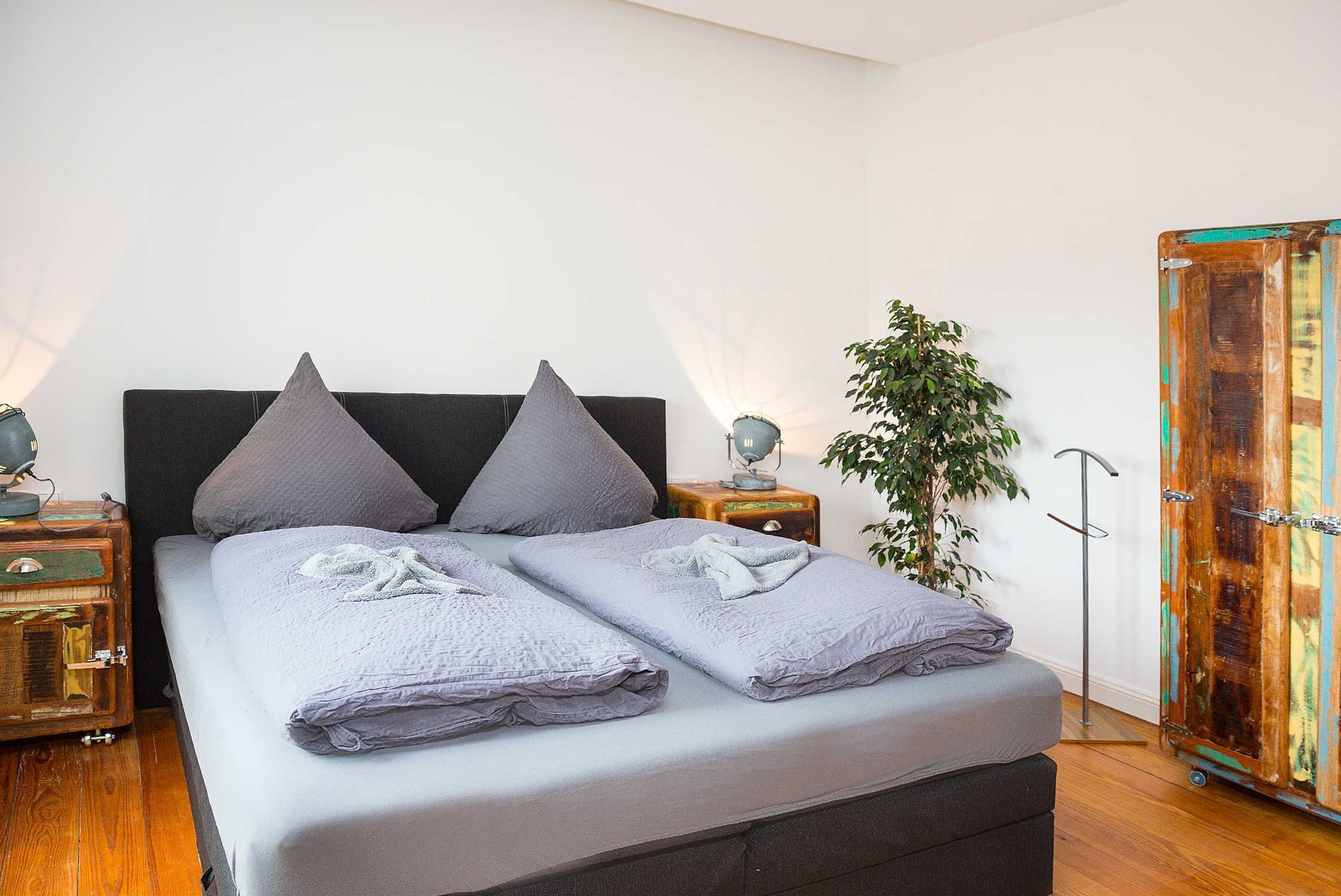 2 Schlafzimmer, Reisekinderbett, WLAN, Bettwäsche