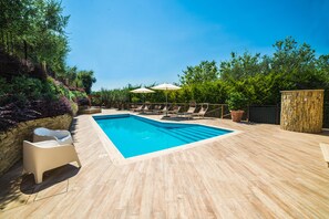 Alberca al aire libre 