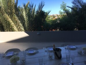 Udendørs spisemuligheder