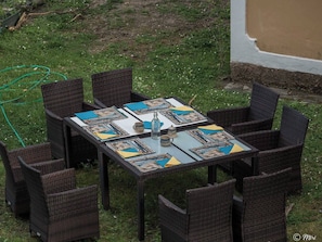 Outdoor dining - Villa Montale Apartment I Limoni (Monterosso al Mare)