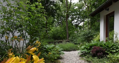 Holiday house with BBQ, sauna and squash - GRYZYNA