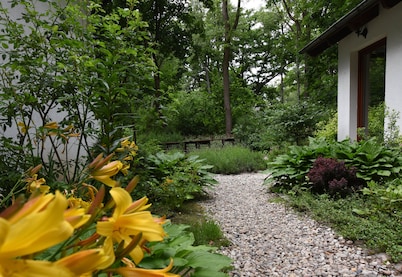 Holiday house with BBQ, sauna and squash - GRYZYNA